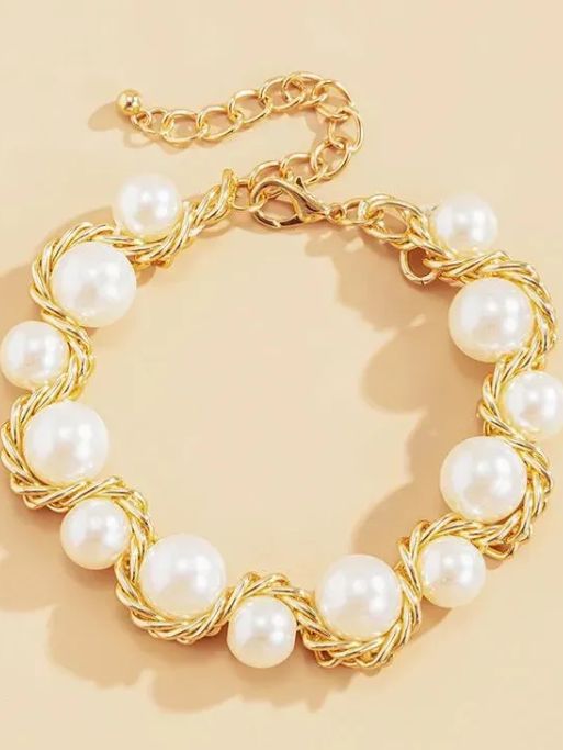 Pastoral Ethnic Style Woven Twist Beaded Punk Bracelet-Curvy-Faja