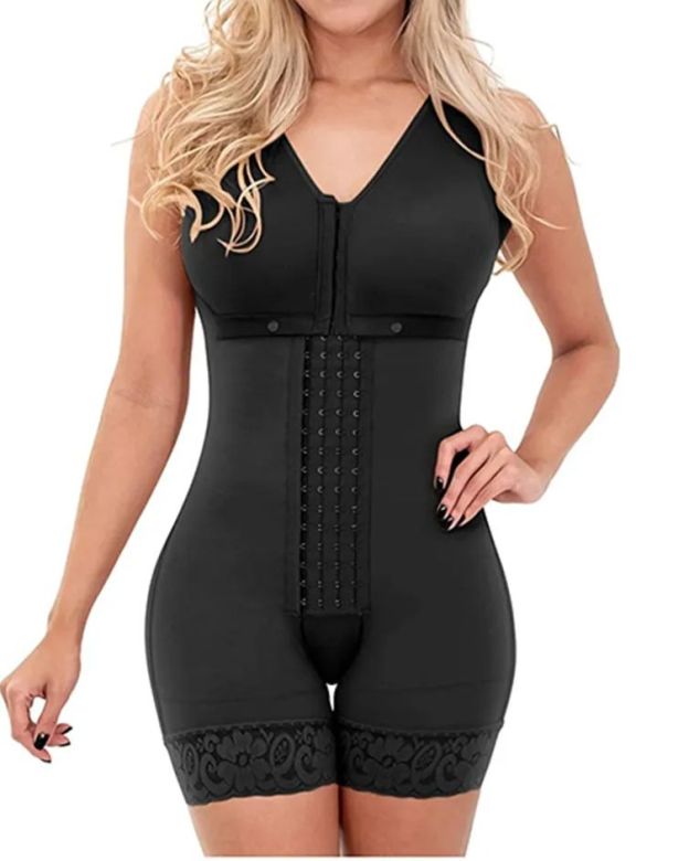 Compress Shapewear For Women Hook And Eye Closure Adjustable Breast Support 