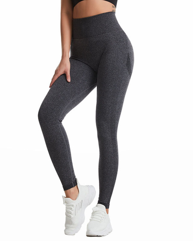 High Waist Abdomen, Hip Raise and Wrinkle Tight Fitness Pants