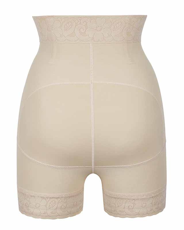 Lace Butt Push Up Tummy Control Shorts