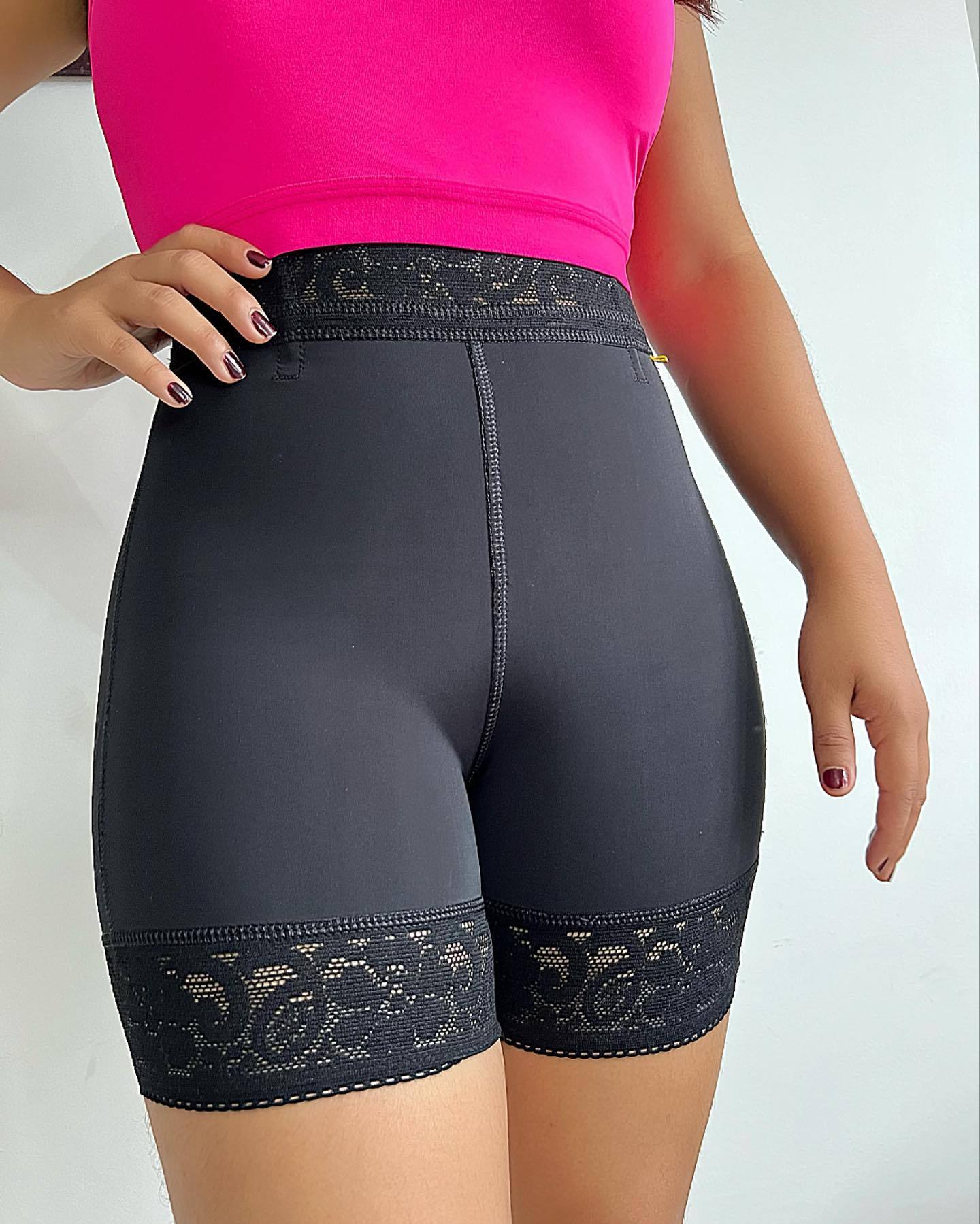 Lace High Waist Butt Lift Shaper Short