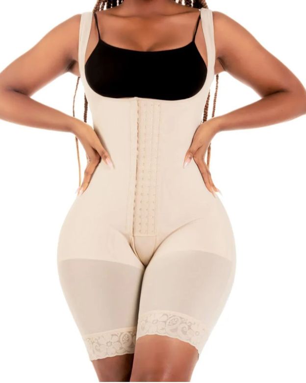 Bum Lift Tummy Control Shapewear Mid Thigh Faja-Curvy-Faja