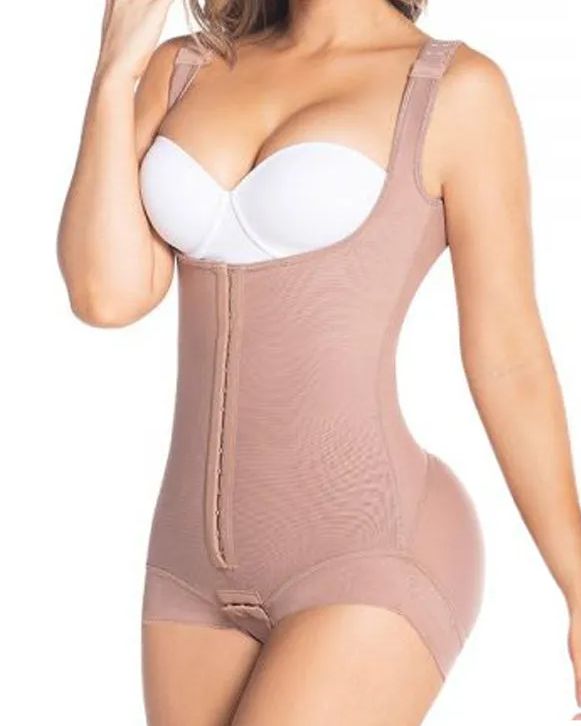 Double Abdominal Reinforcement Fastening For Improved Handling And Fit Soft Stemless Cups -Curvy-Faja