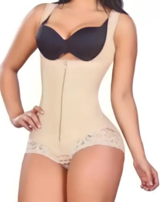 Waist Trainer Workout Training Trimmer Slimming Belt Latex Corset Zipper Body Shaper for Women-Curvy-Faja