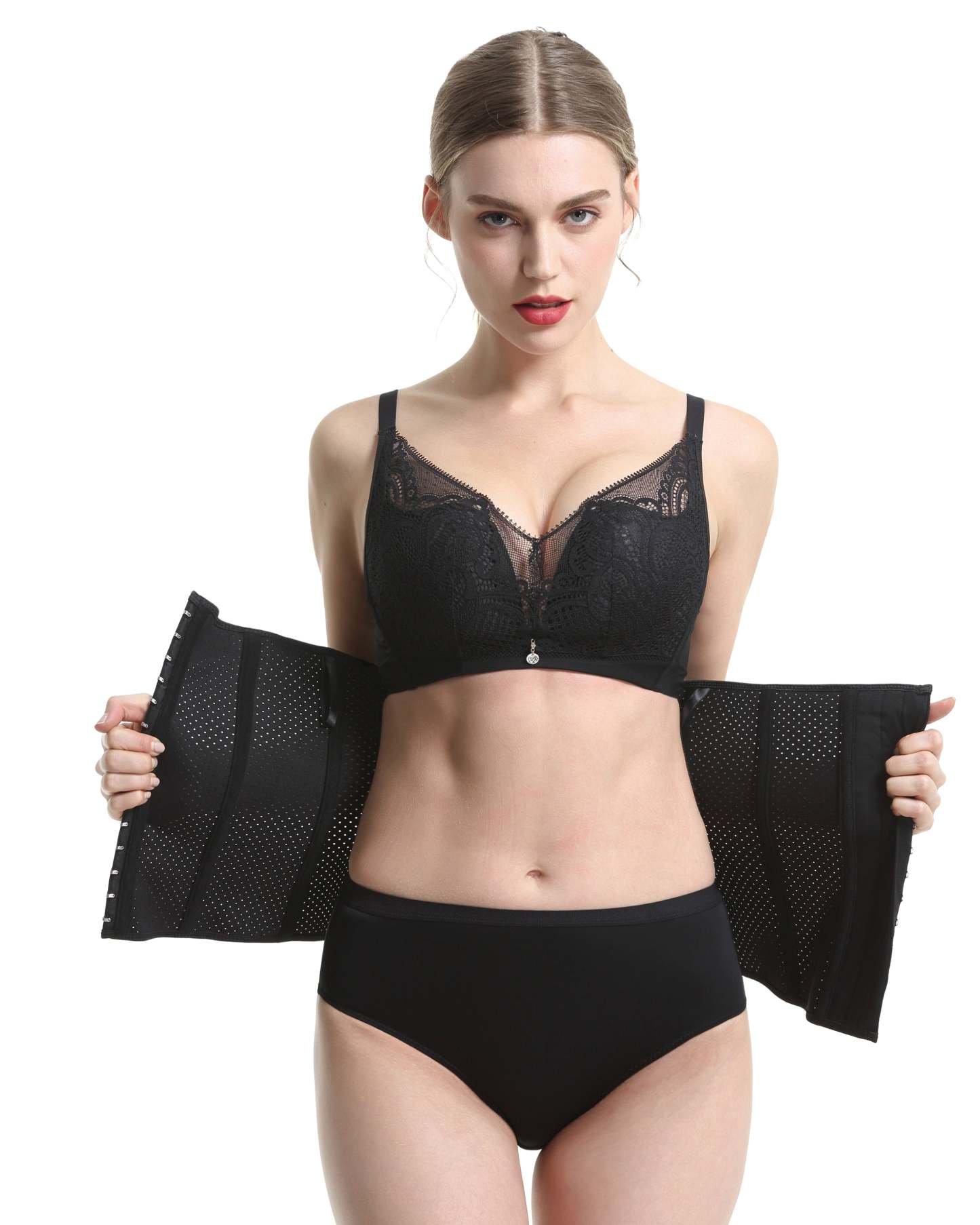 Mesh Breathable Comfortable Bandage-Curvy-Faja