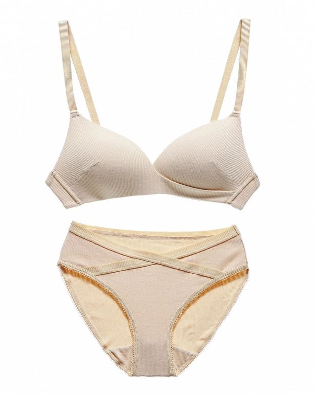 U-shapsummer New No Steel Ring Thin Suit Modal Cotton Underwear-Curvy-Faja