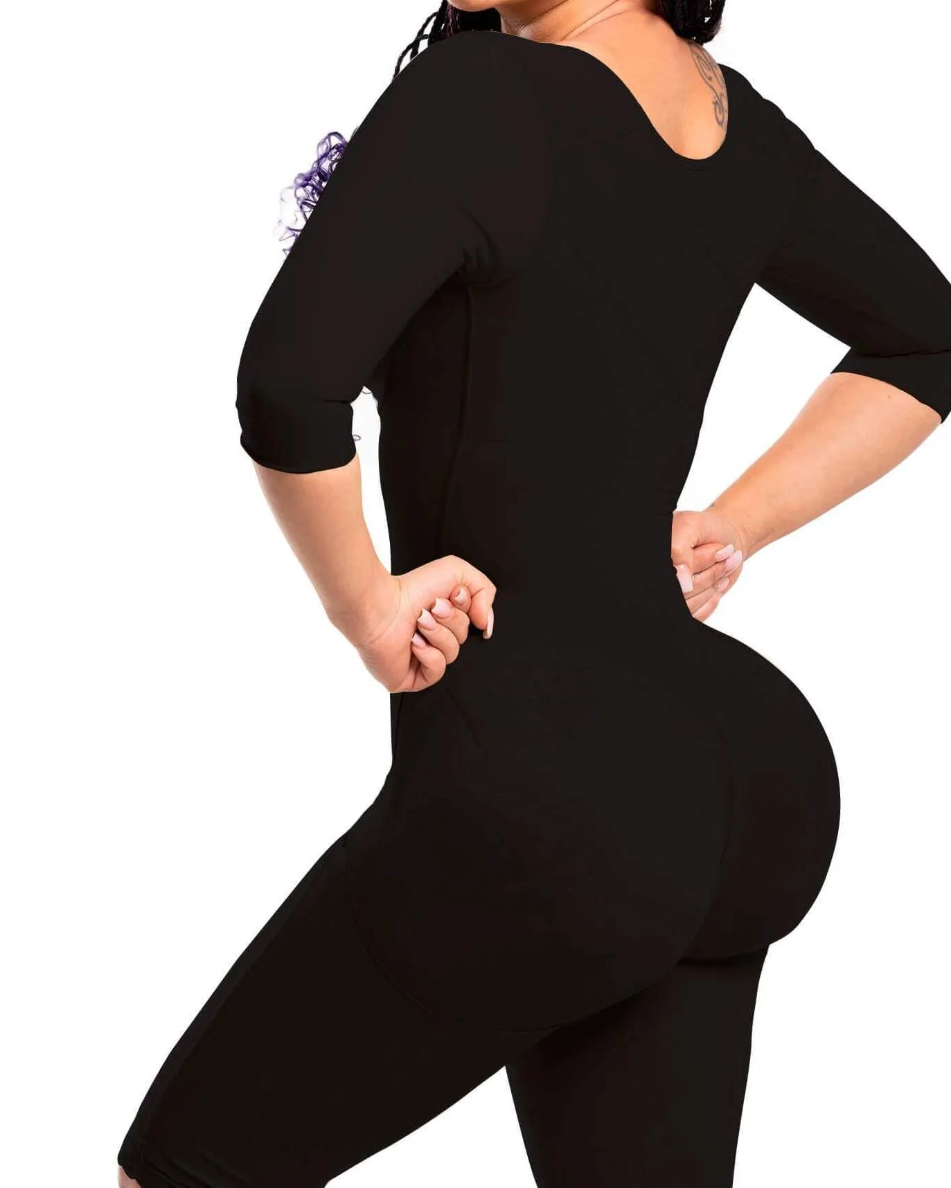 Women Full Body Shaper Liposuction Compression Garment-Curvy-Faja