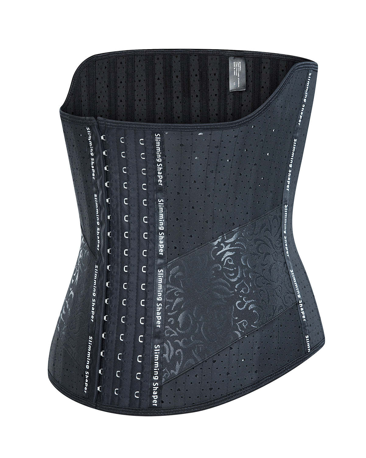 Patterned Multi-air Ventilated Adjustable 25 Steel Girdle-Curvy-Faja