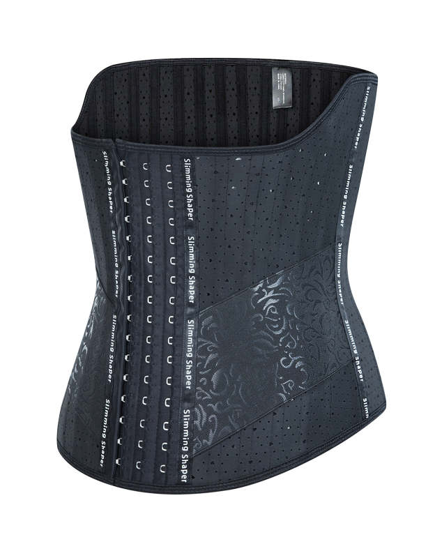 Patterned Multi-air Ventilated Adjustable 25 Steel Girdle-Curvy-Faja