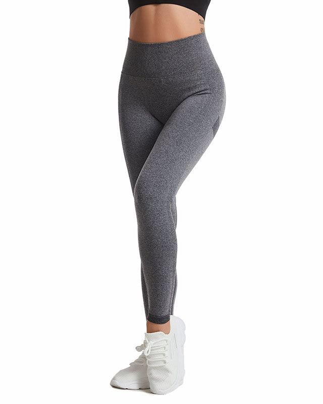 High Waist Abdomen, Hip Raise and Wrinkle Tight Fitness Pants