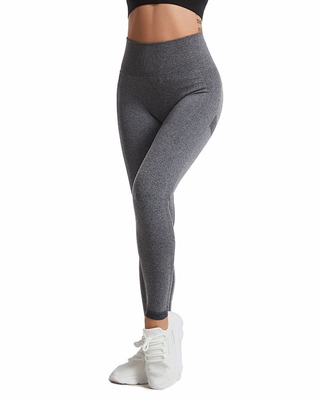 High Waist Abdomen, Hip Raise and Wrinkle Tight Fitness Pants