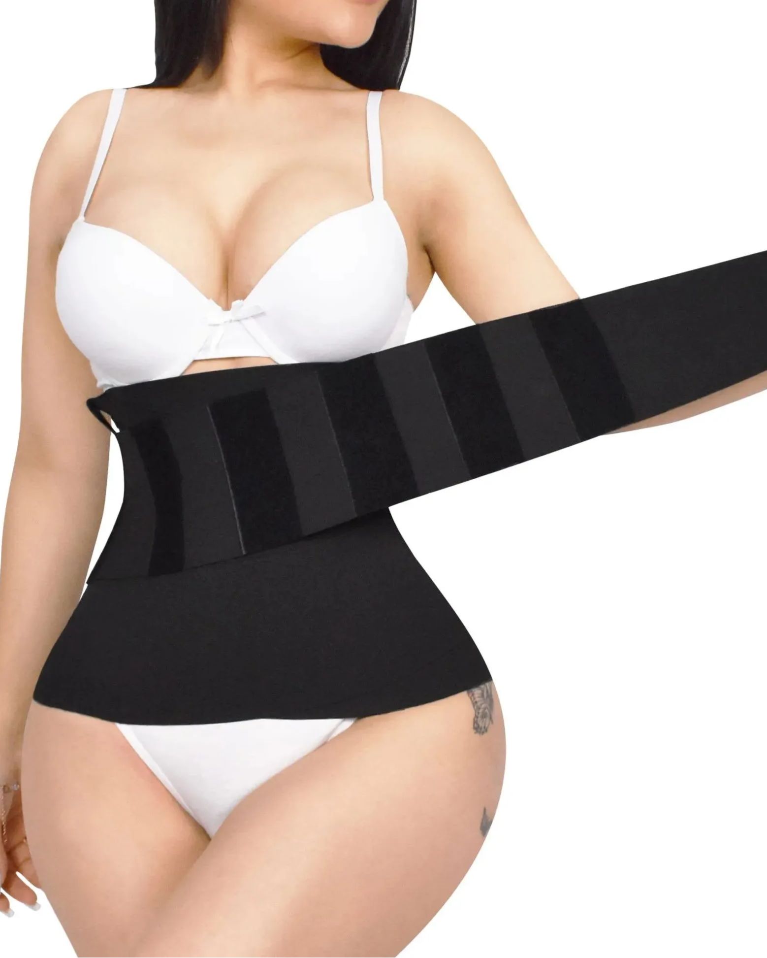 Abdominal Binder Lower Waist Support Belt-Curvy-Faja