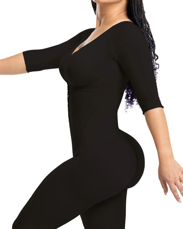 Full Body Post-Surgery Fajas Tummy Control Shapewear-Curvy-Faja