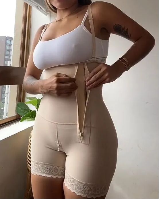 Firm Compression Zipper Shapewear