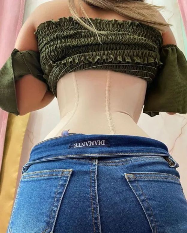 High Compression Waist Trainer Tummy Control Hourglass Figure Cincher 