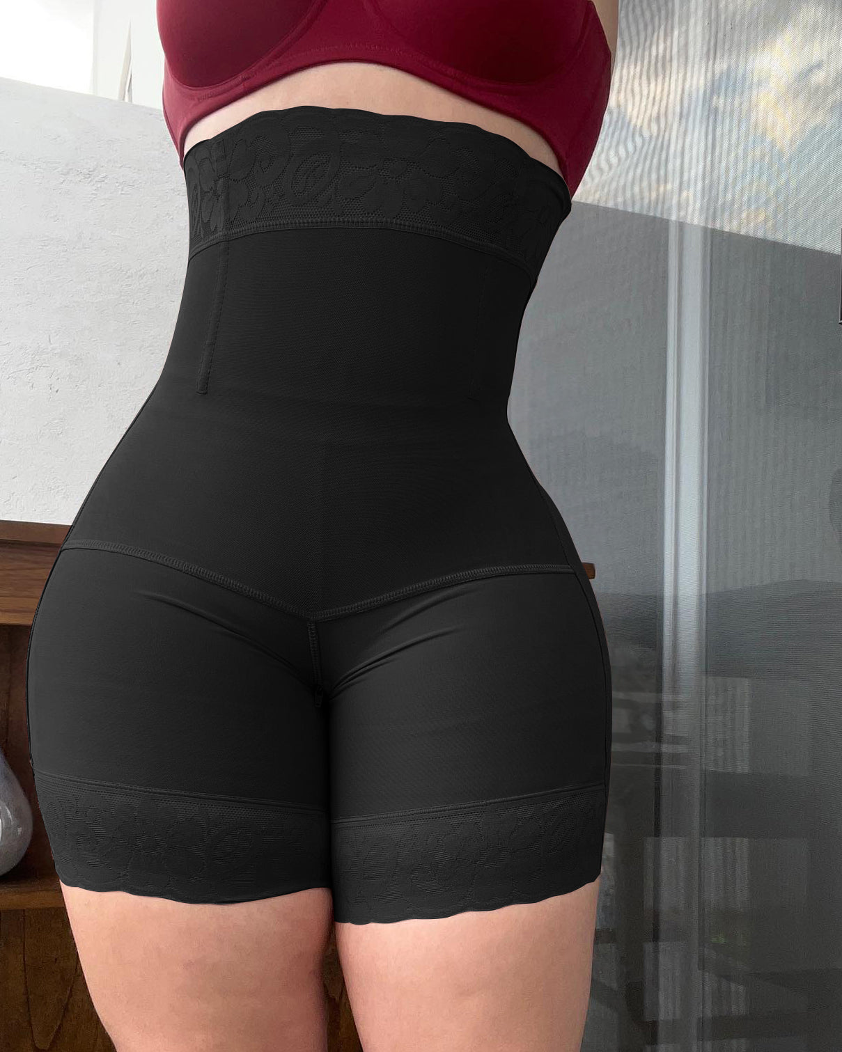 UpLady 6204  Butt Lifter Tummy Control Mid Thigh Shapewear Shorts – Miss  Curvas
