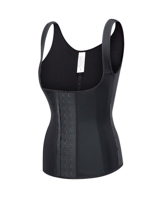 Corset Waist Trainer for Women’s Weight Loss - Waist Cincher With Straps - Hook Vest Body Shaper-Curvy-Faja