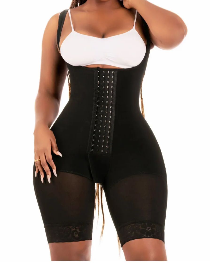 Bum Lift Tummy Control Shapewear Mid Thigh Faja-Curvy-Faja
