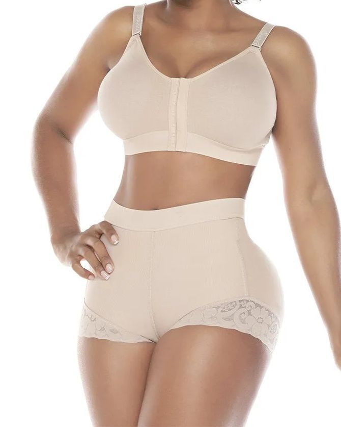Panty Girdle Lifting Tail with Holes-Curvy-Faja