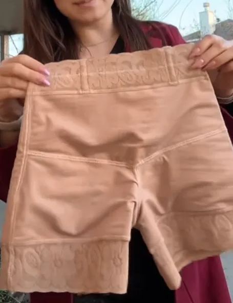 High Waist Seamless Butt Lifting Shorts-Curvy-Faja