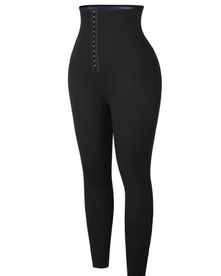 Leggings With Blue Neoprene Tummy Control Ref1291-Curvy-Faja