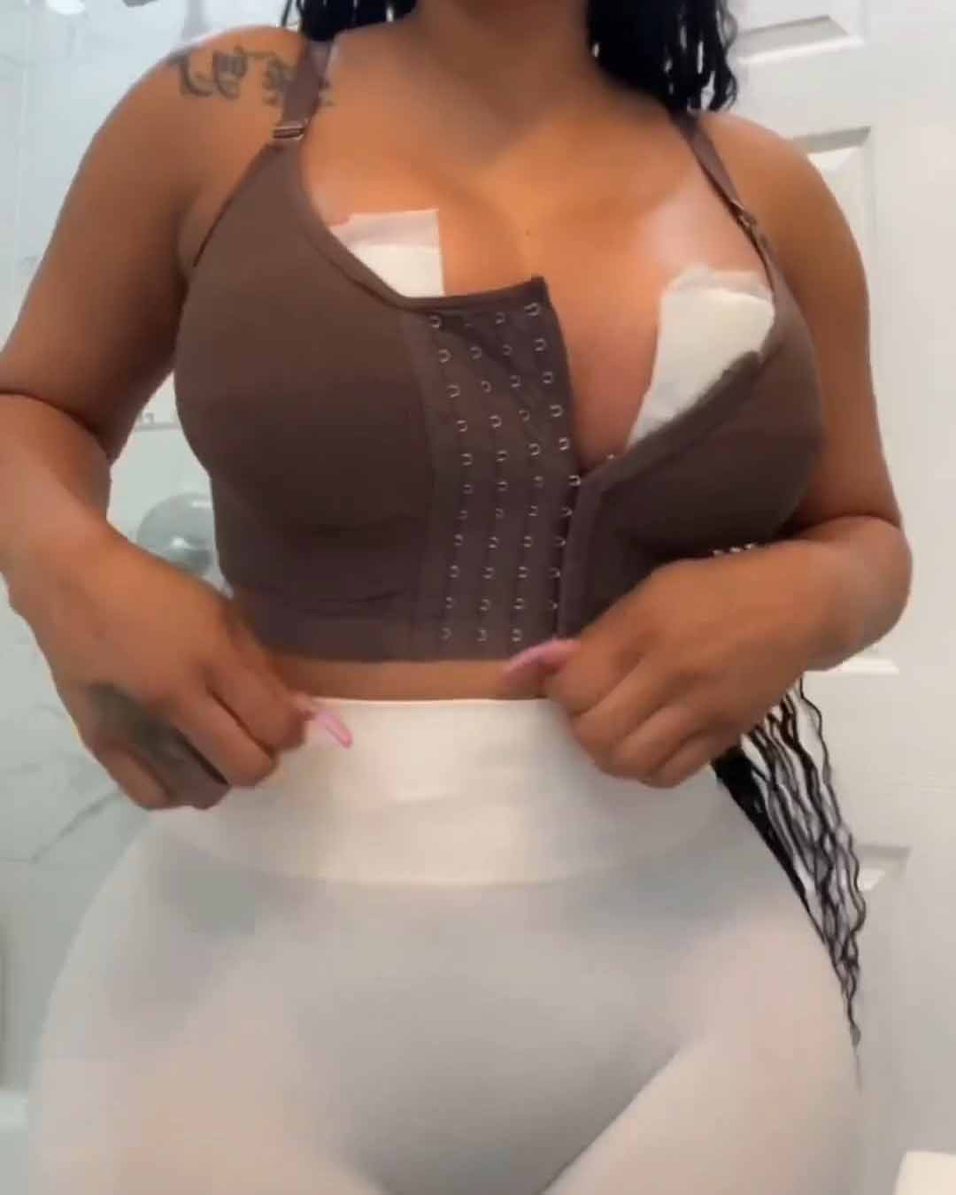 Custom Surgical Bra Thin Straps