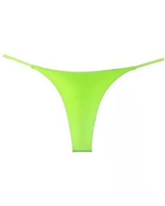Female Solid Color T-back Thong-curvy-faja