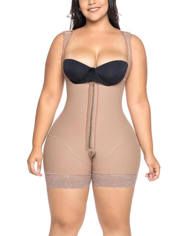 Women's Shapewear HOOK AND EYE CLOSURE Tummy Control Adjustable Hip Op