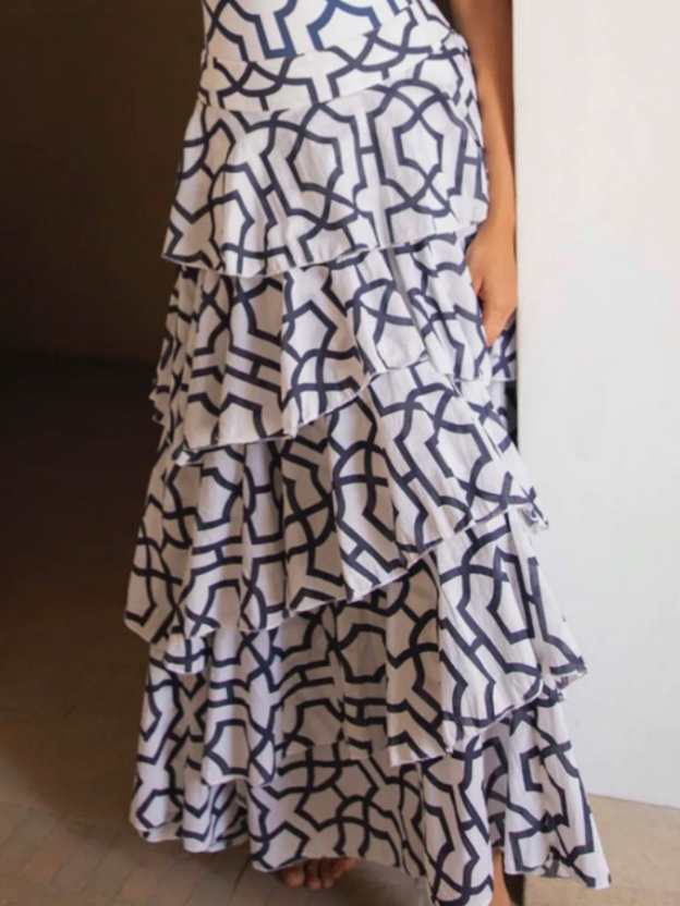 Print One Piece Swimsuit And Kimono