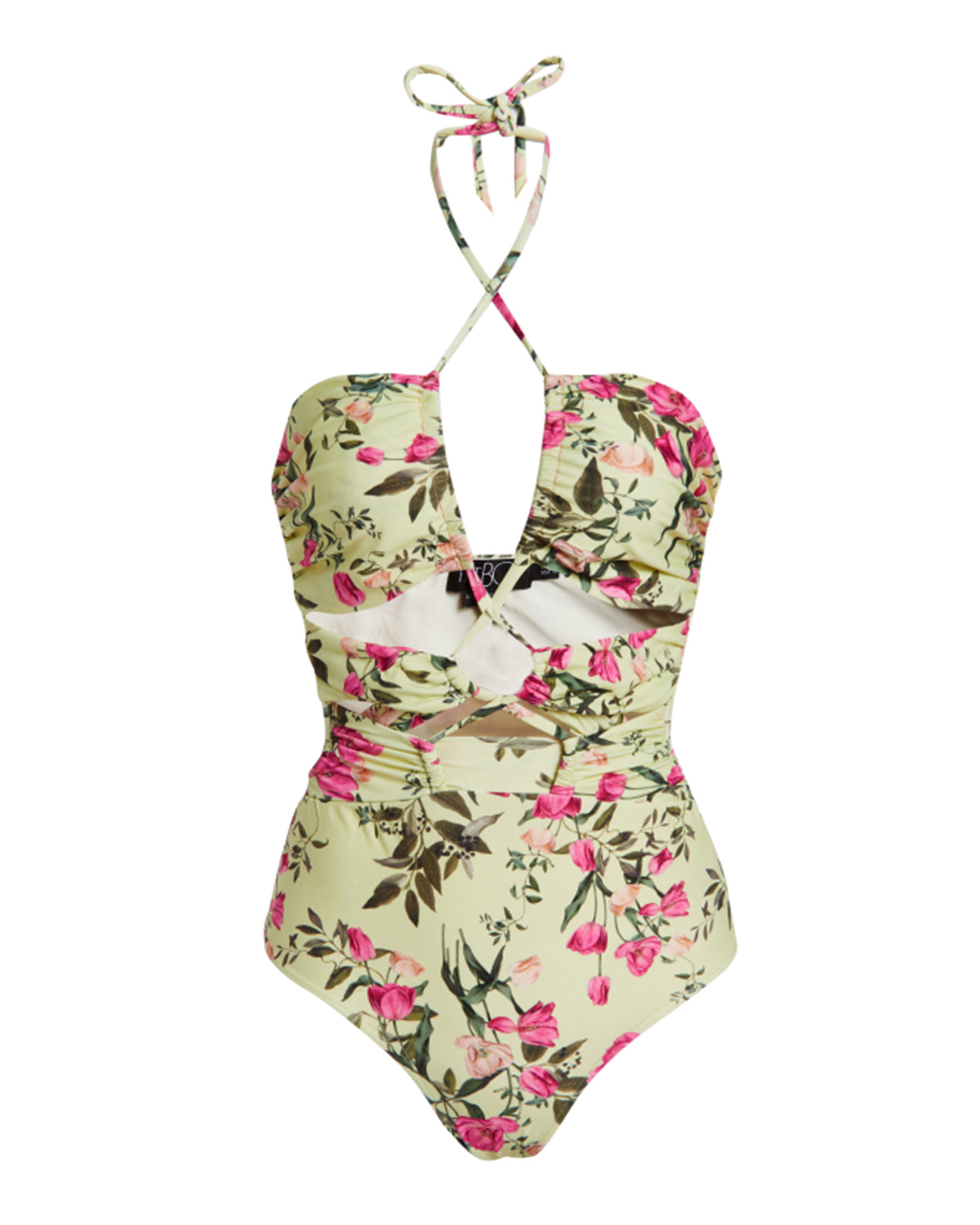 Fashion Floral Print Beach Bikini Set
