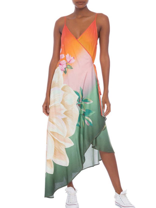 Gradient Print Fashion Swimsuit Set