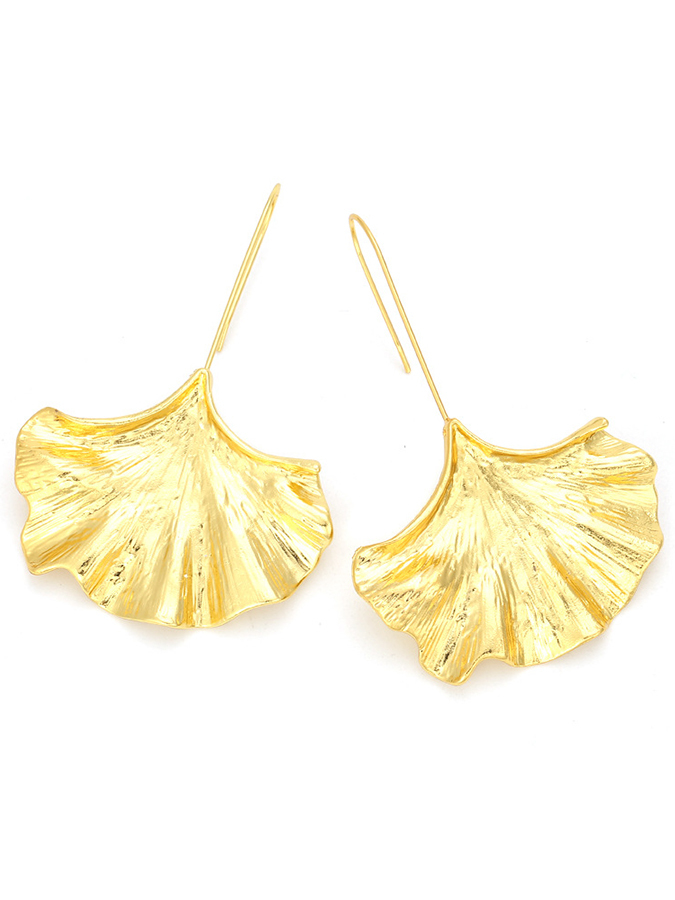 Fashion Vintage Alloy Leaf Earrings