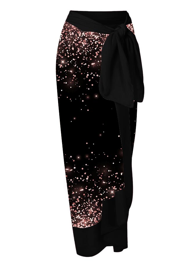 Print One Piece Swimsuits and Cover Up