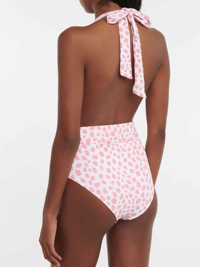 Geometric Print One Piece Swimsuits and Kimono