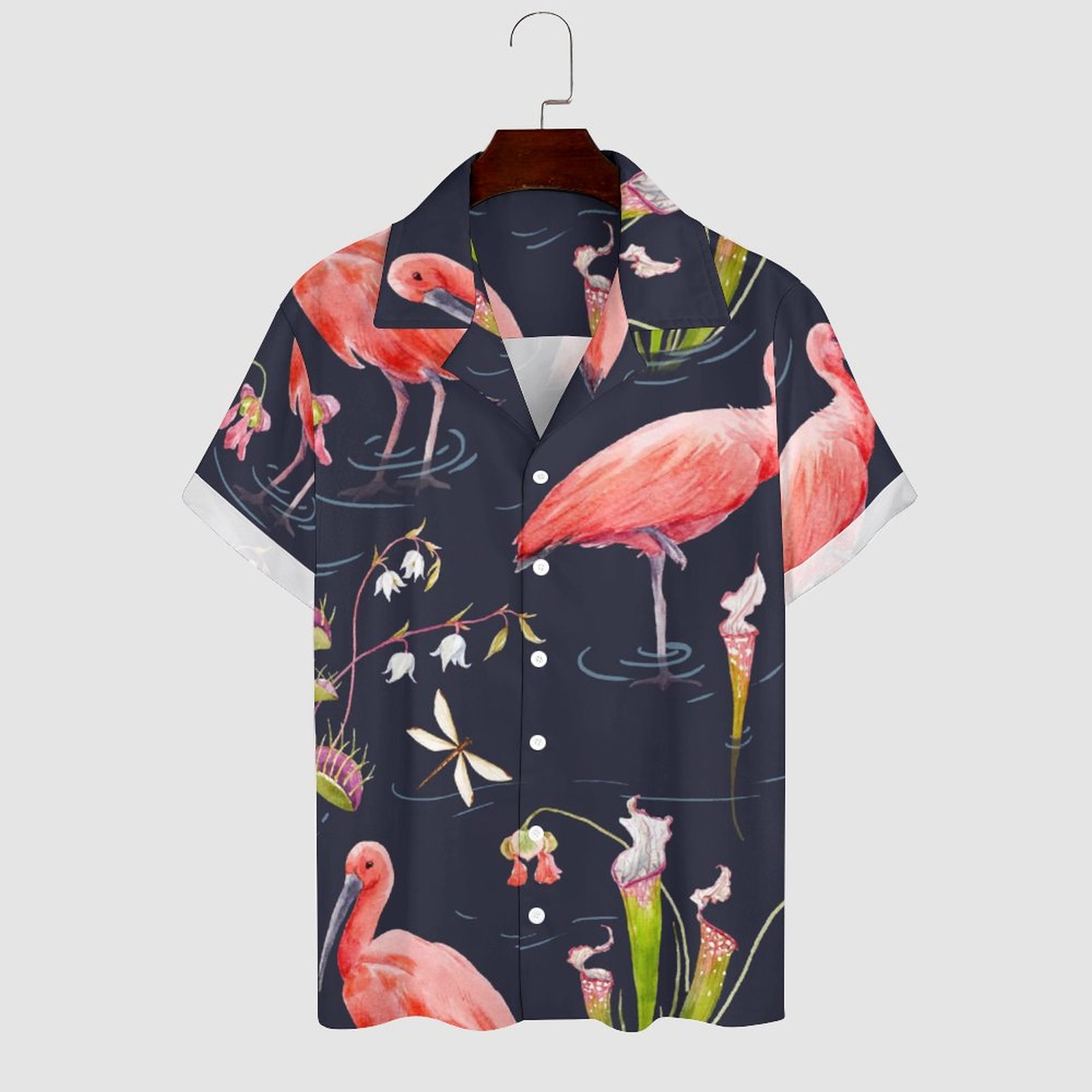 Men's Hawaiian Print Casual Shirt