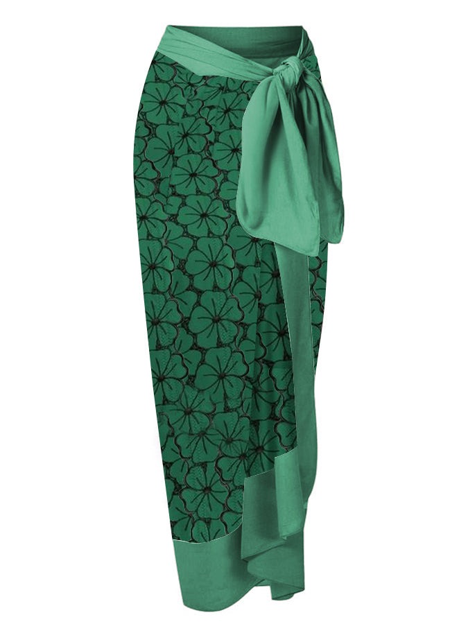 Petal Tie Fashion One Piece Swimsuit