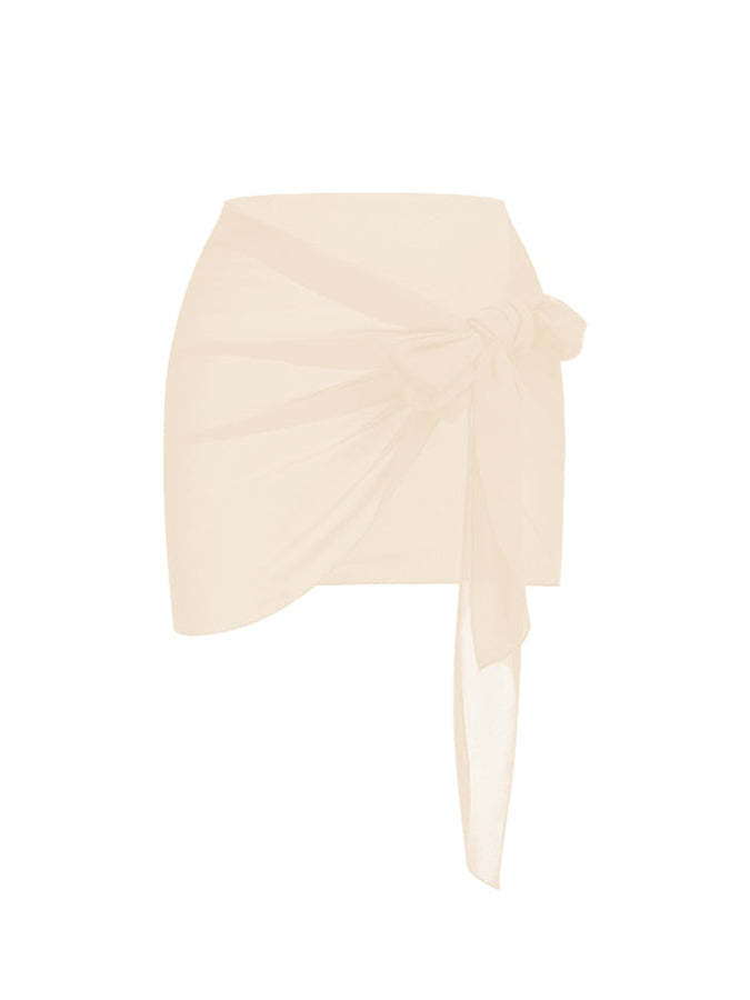 Printed Panel Chic One Piece Swimsuit and Coverup