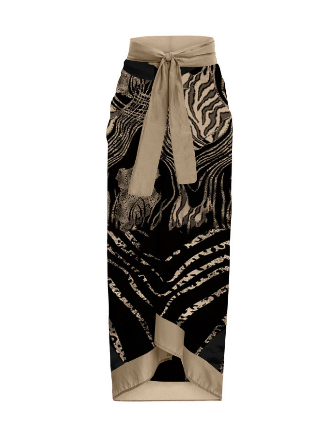 Fashion Print One Piece Swimsuit