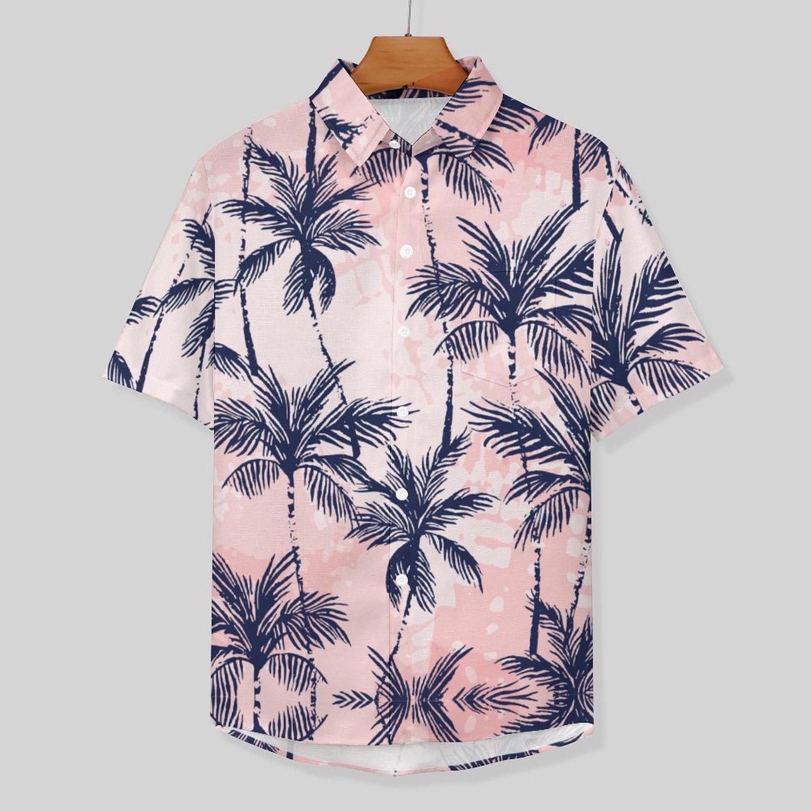 Men's Hawaiian Casual Short Sleeve Shirt
