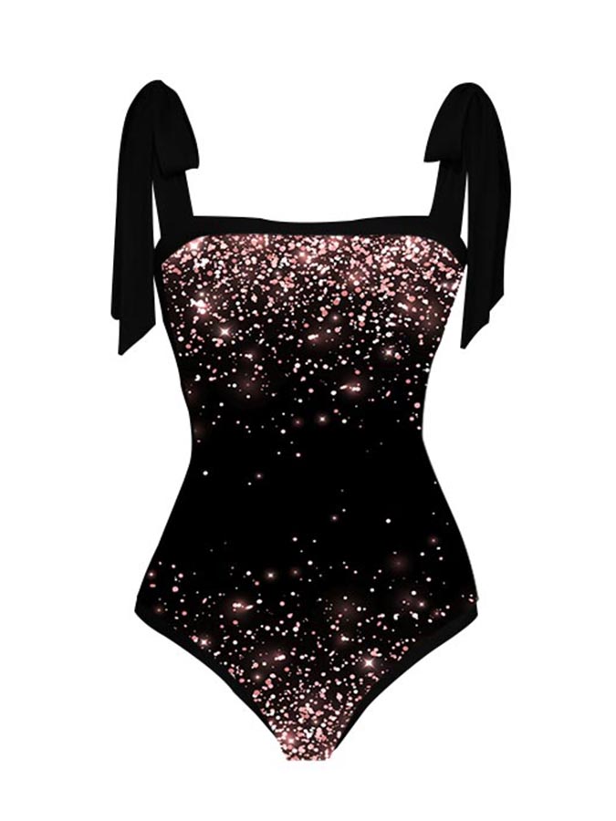 Print One Piece Swimsuits and Cover Up