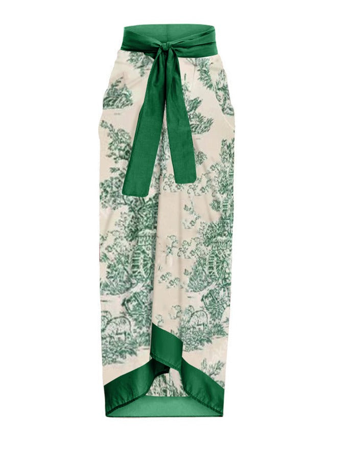 Printed Simple Fashion One Piece Swimsuit