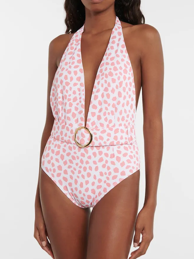Geometric Print One Piece Swimsuits and Kimono
