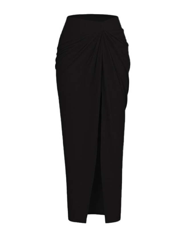 Fashion Solid Color Bow One Piece Swimsuit