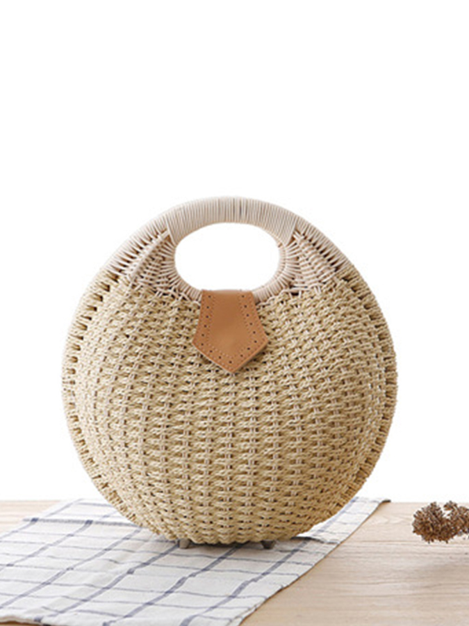 Fashion Shell Handbag Straw Bag Casual Bag