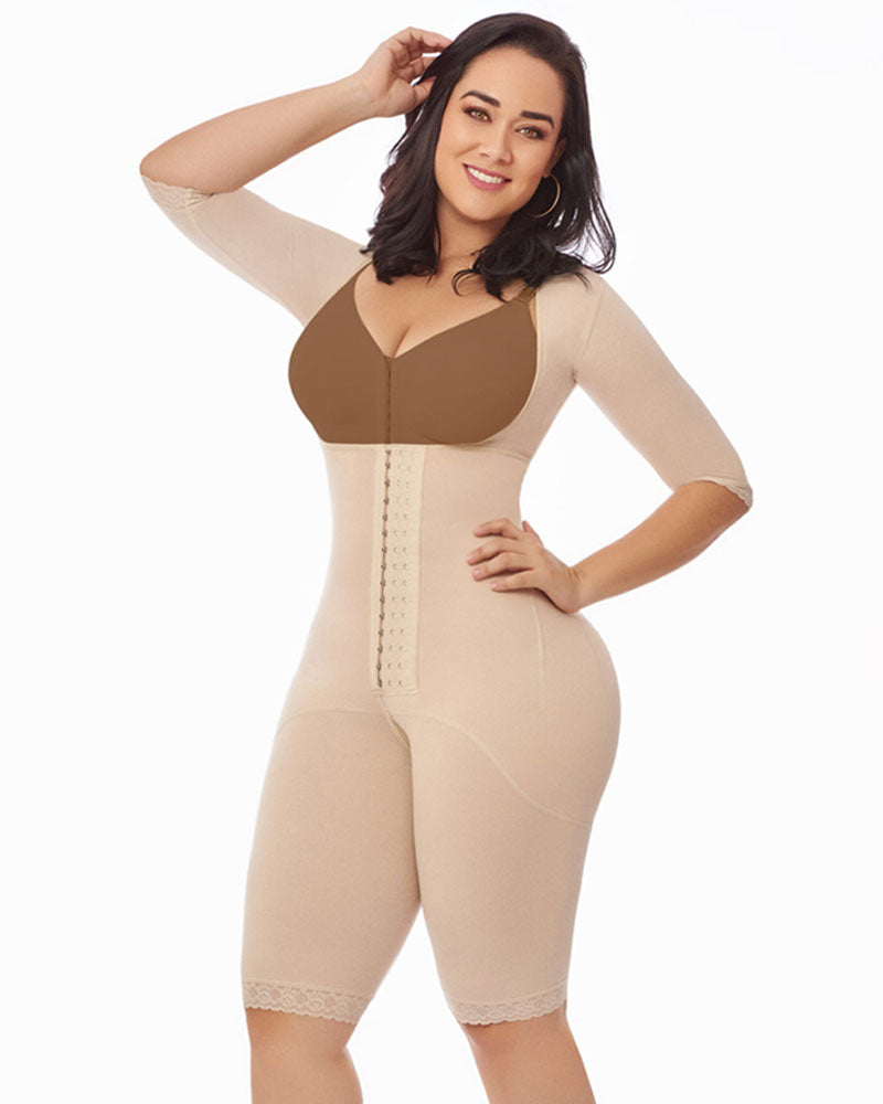 Post-Surgical Long One-Piece Cotton Girdle