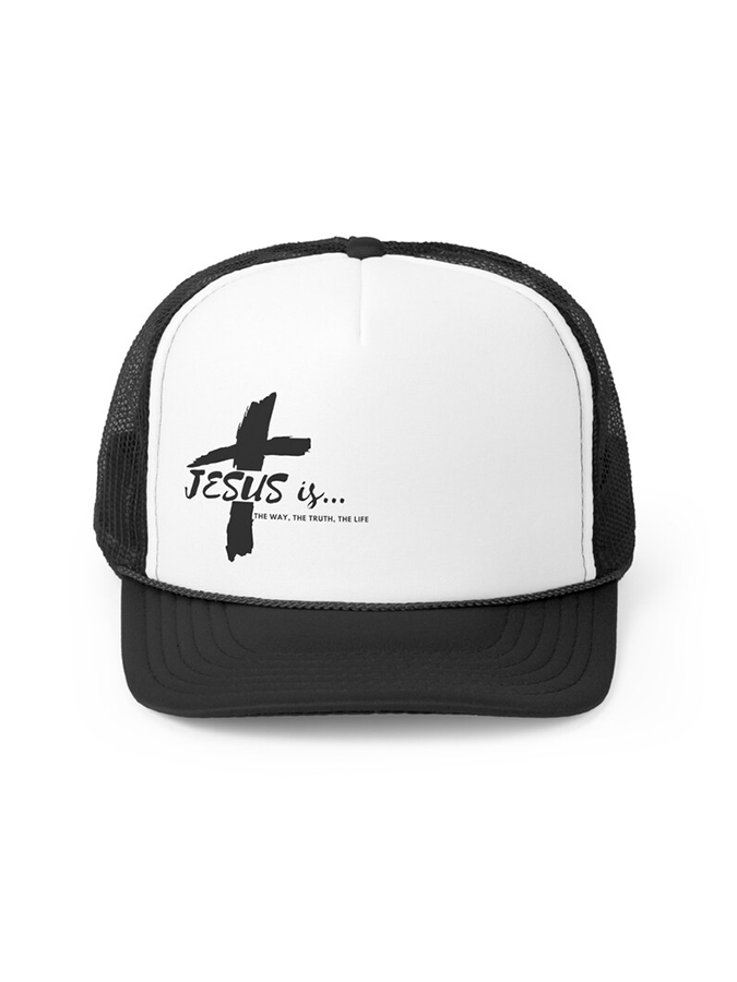 Jesus Is Unisex Mesh Baseball Cap-LOVELLX