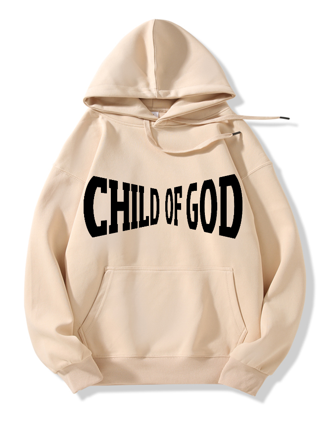 Child Of God Unisex Cotton Hoodie-LOVELLX