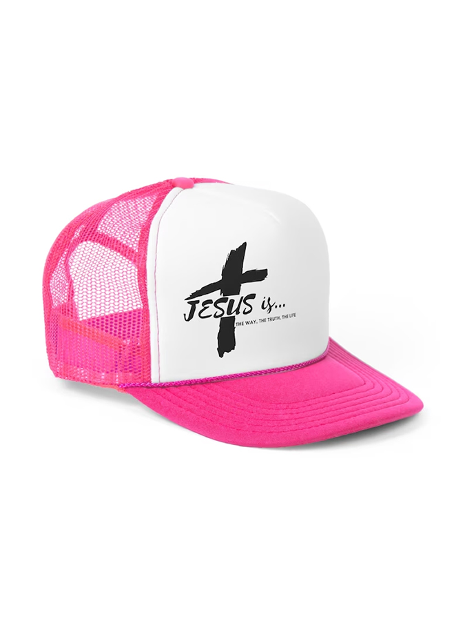 Jesus Is Unisex Mesh Baseball Cap-LOVELLX