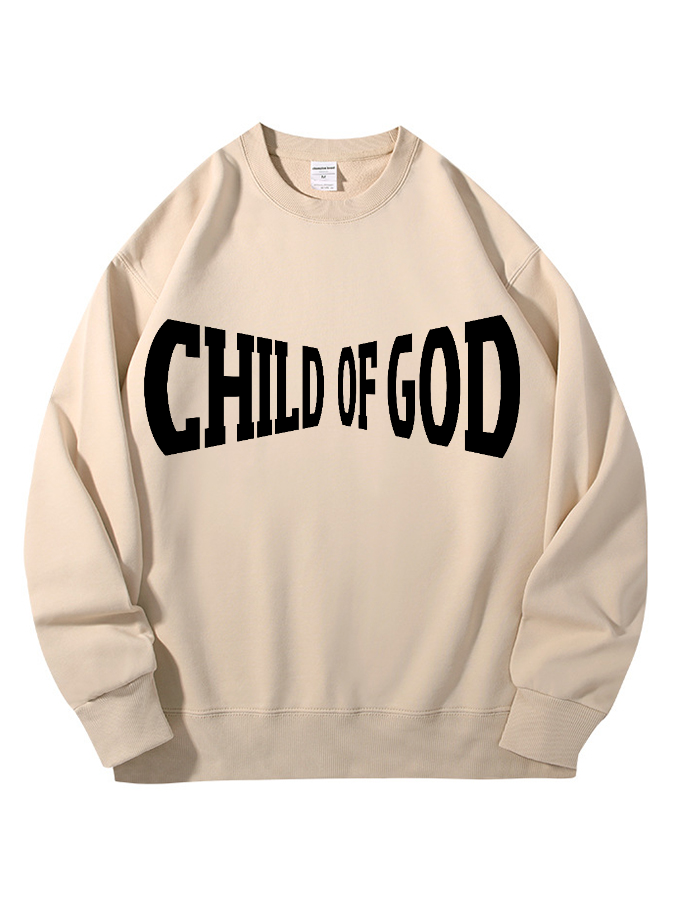 Child Of God Unisex Crewneck Sweatshirt-LOVELLX