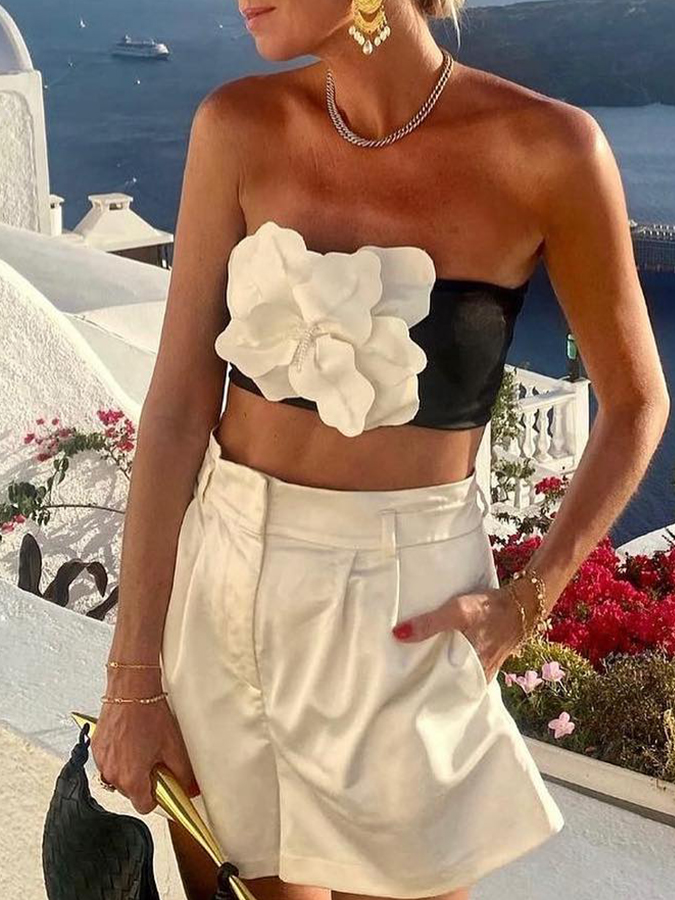 3D Flower Bikini and Cover-up